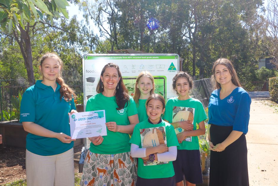 EcoMarines Ambassadors at Payne Road State School